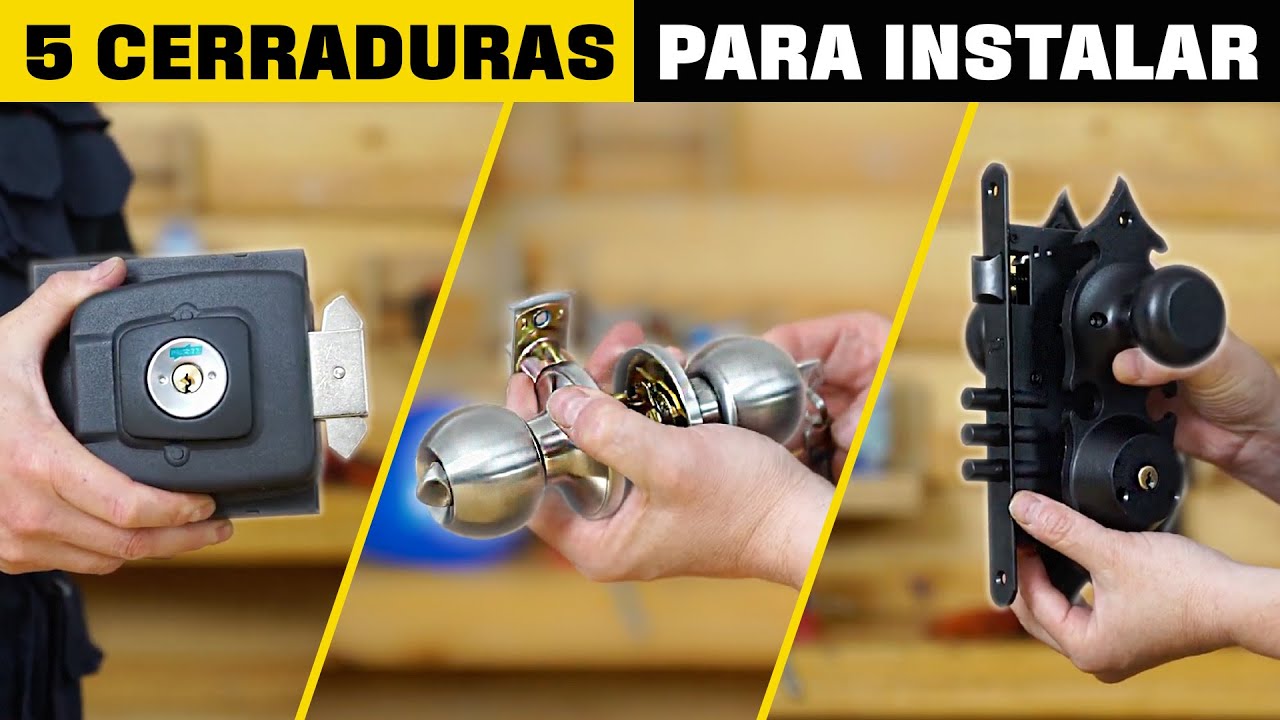 Cómo escoger el cerrojo adecuado para la puerta principal